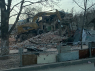 В центре Саратова рухнул расселенный дом 