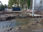 Среди ждущих возвращения воды саратовцев — пополнение: ремонтники повредили водопровод
