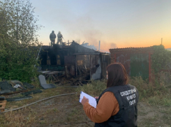 Пожилая женщина погибла при пожаре в собственном доме в Саратовской области