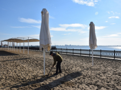 Мэрия Саратова: начались работы по консервации саратовского пляжа