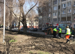 Возобновлена реконструкция сквера на улице Рахова 
