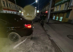 Саратовский велосипедист врезался в Ладу и оказался в больнице