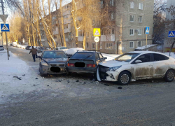 Тройное ДТП в Ленинской районе: один человек госпитализирован