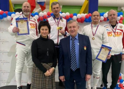 Юрий Шварц выиграл Кубок России по фехтованию среди ветеранов 