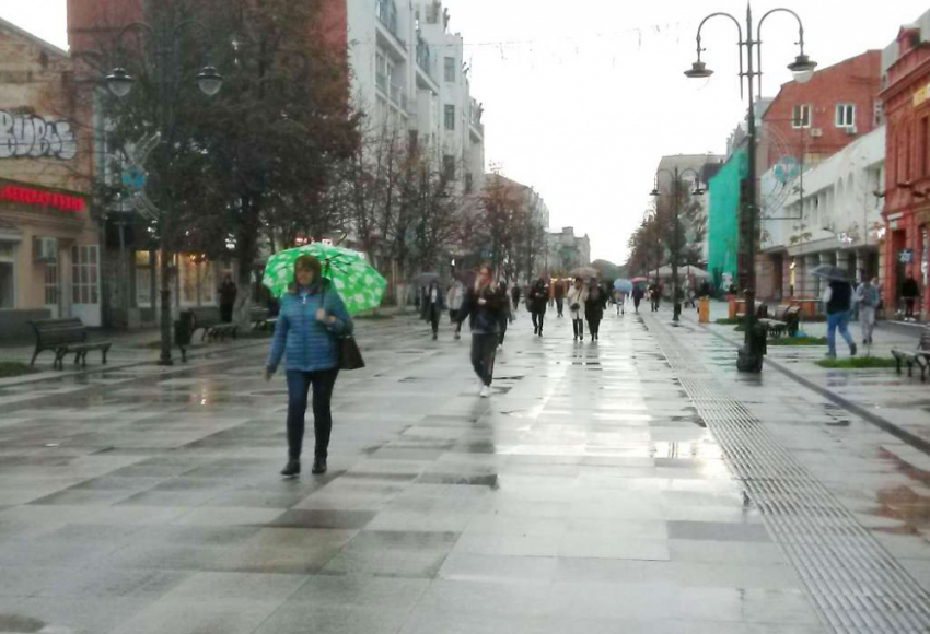 В среду в Саратовской области ожидаются сильные осадки - дождь и мокрый снег 