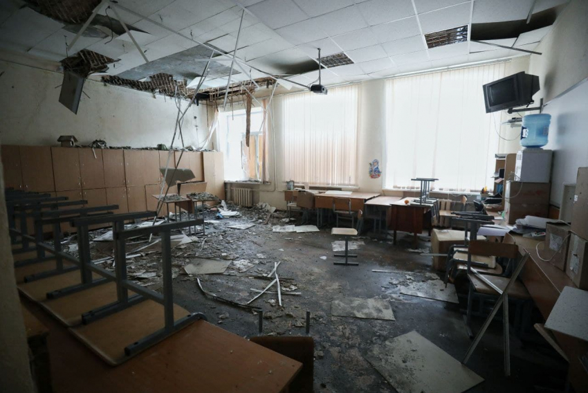 Учеников горевшей саратовской школы приютит лицей № 37