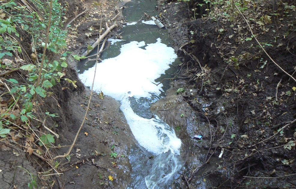 Сброс нечистот в реку Гуселка. Комментарий минприроды Саратовской области
